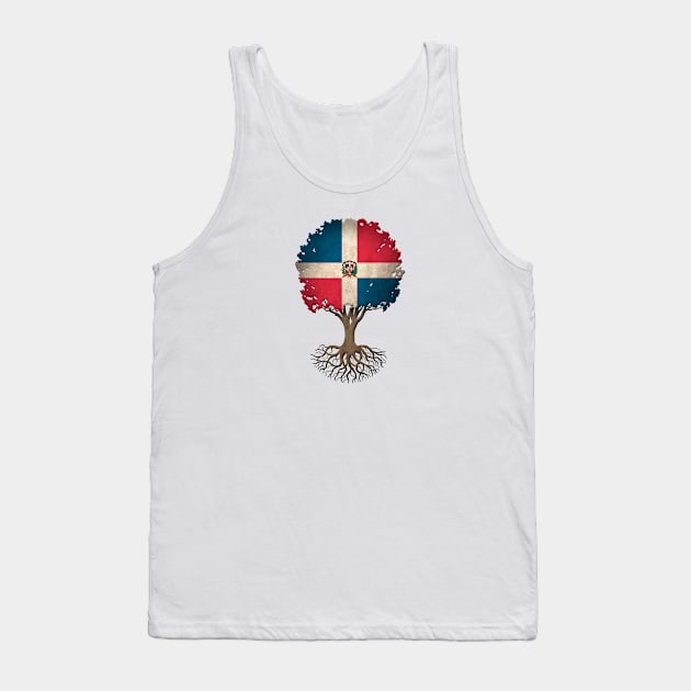 Tree of Life with Dominican Flag Tank Top by jeffbartels